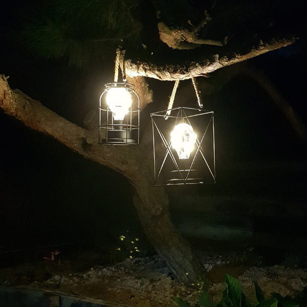 필라멘트 LED 캠핑 감성 무드등