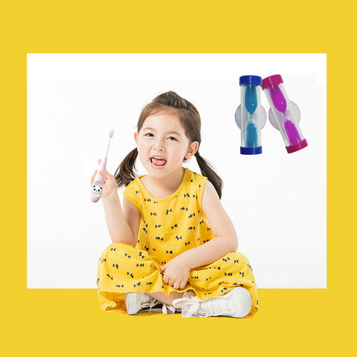 흡착 양치 도우미 3분 모래시계 DD-10977