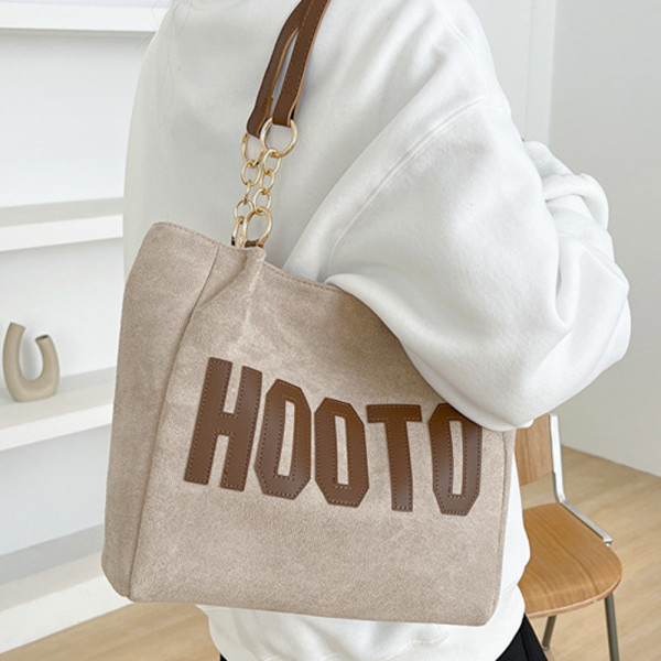 대학생 직장인 보부상 스웨이드 숄더 백 가방 베이지