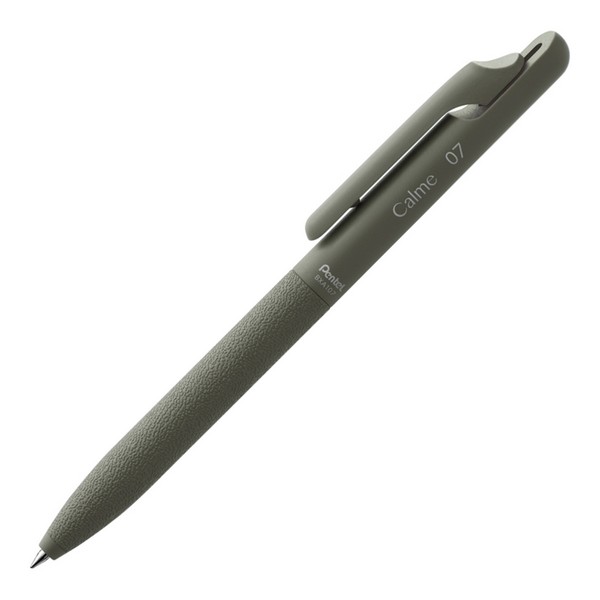 펜텔 카르므 볼펜 흑색 0.7 바디색상 카키 BXA107D-A