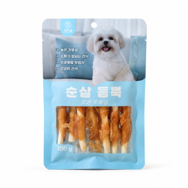 순살듬뿍치킨우유껌