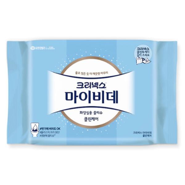크리넥스 마이비데 물티슈 (리필 46매) 1개