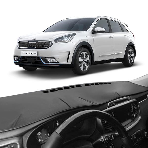 잇츠 프리미엄 스티치 가죽 대쉬보드커버 니로 PHEV