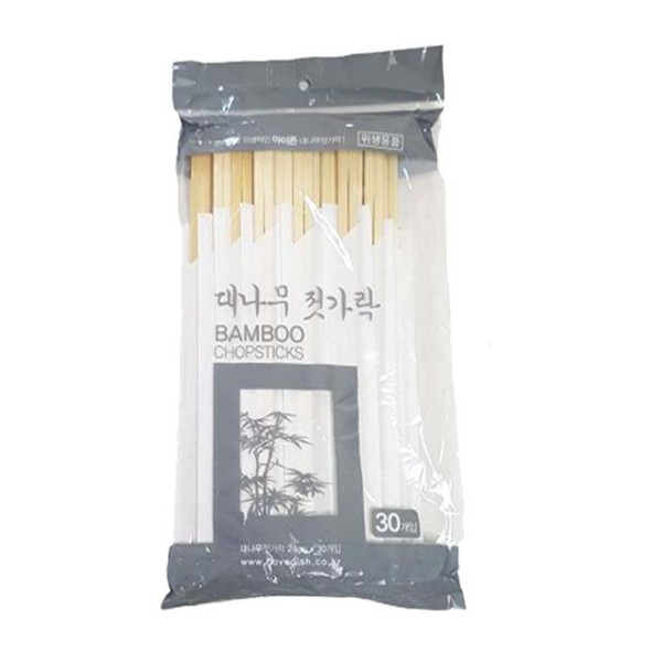 대나무젓가락(24cm 30개입 아이존)