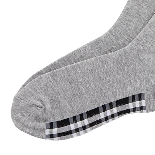 남성용 캐쥬얼 중목양말 그레이 5켤레