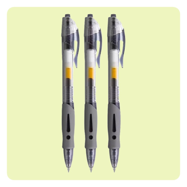 사무용 검정 사무실 볼펜 심플 블랙 0.5MM 유성볼펜