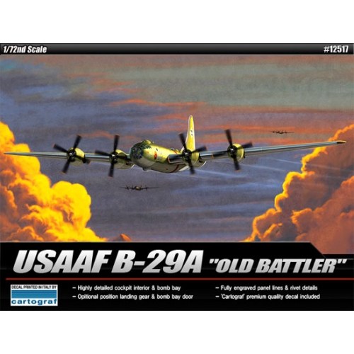 72sc 미육군항공대 B29A 올드배틀러 LIMITED EDITION