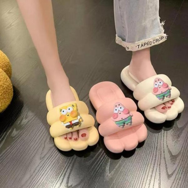 MISO 뚱카롱슬리퍼가벼운 슬리퍼 컴포트 층간소음 사무실