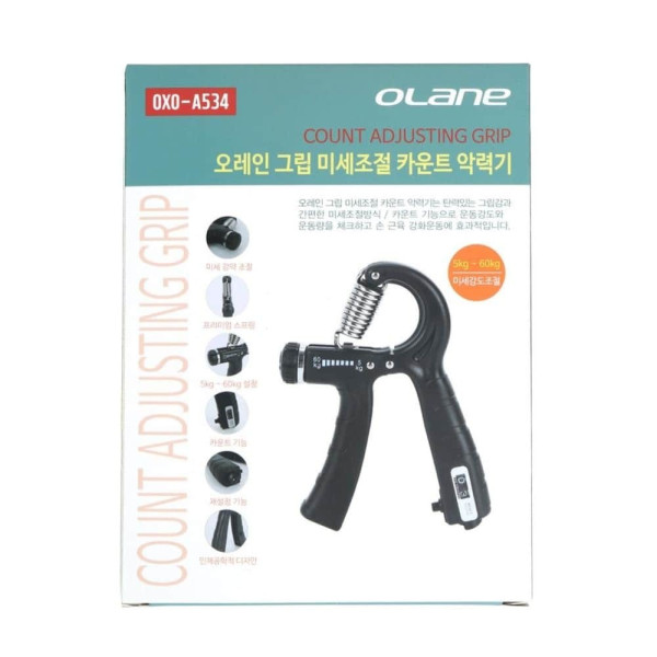 그립 미세조절 카운트 악력기