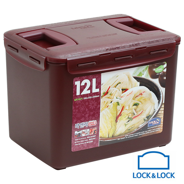 락앤락 NEW핸디김치통(WN) 12L (김치5포기) HPL899WN