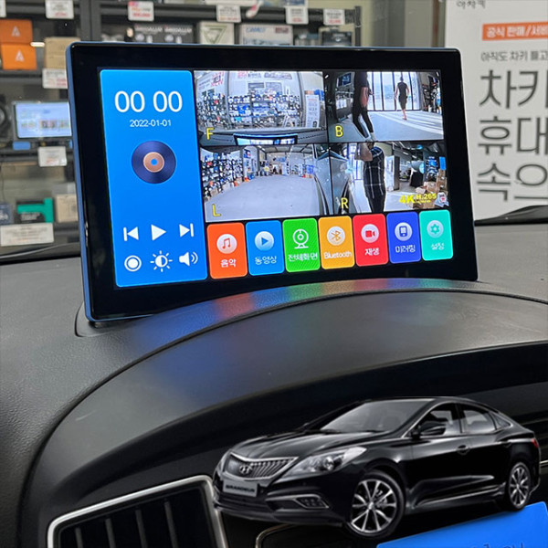 그랜저HG 제임스P 10.1인치 4채널블랙박스