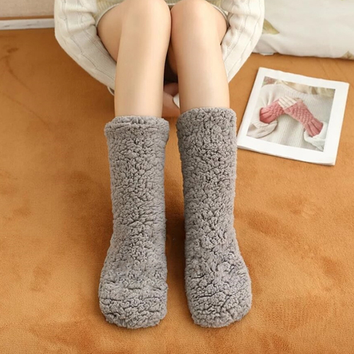 양털 방한 수면 양말 덧신 버선 임산부 두꺼운 보온 발열 기모 털 겨울 덧버선