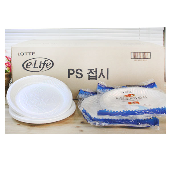 (BOX)이라이프PS접시230_1000개입