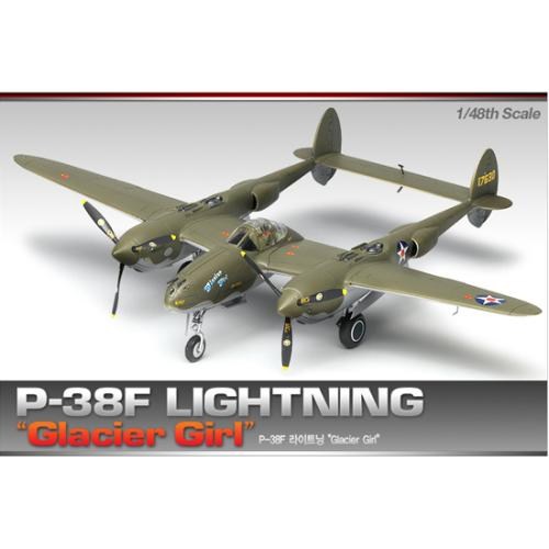 48sc P38F 라이트닝 글래시어 걸