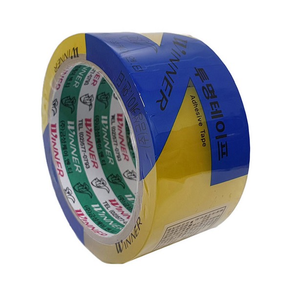 금성 투명 OPP 테이프 아크릴 50개입 48mm x 40M