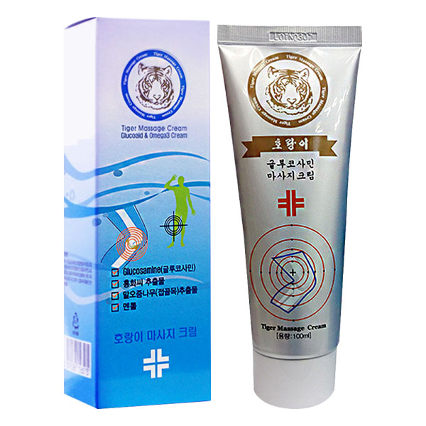 호랑이 마사지 크림 100ml 1개