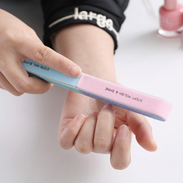 손톱 네일 케어 정리 샌딩 다듬기 셀프 블록 스틱 7면