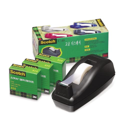 3M)매직테이프 기획팩(SM-3DEAL/C-40디스펜서+3롤)