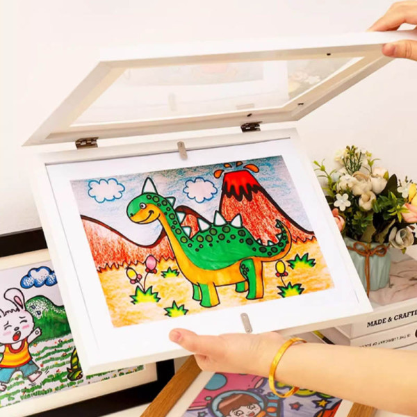 원목 나무 액자틀 사진 수납 A3 그림 액자 S13292