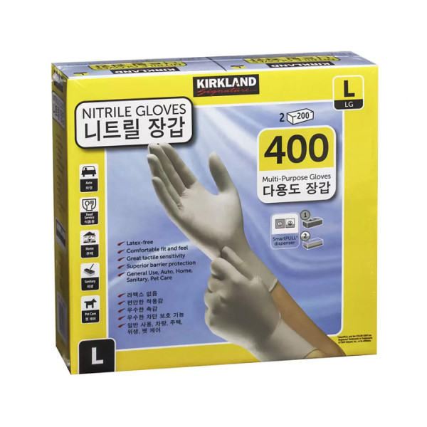 커클랜드 시그니춰 다용도 장갑 대형 200장 x 2