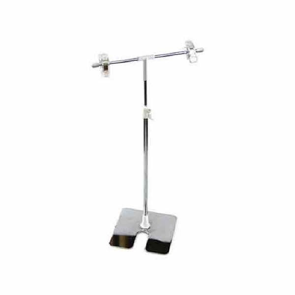 T자걸이 스텐 흰색 소(3933 G4003 높이440-700)