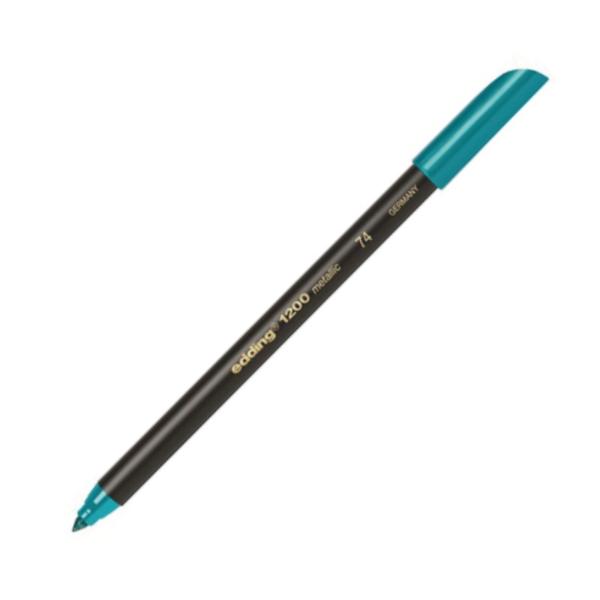에딩 메탈릭 칼라펜 1.0mm 메탈그린 녹색