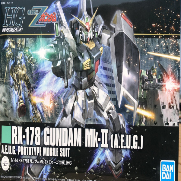 HGUC 1of144 RX-178 건담 마크2 AEUG