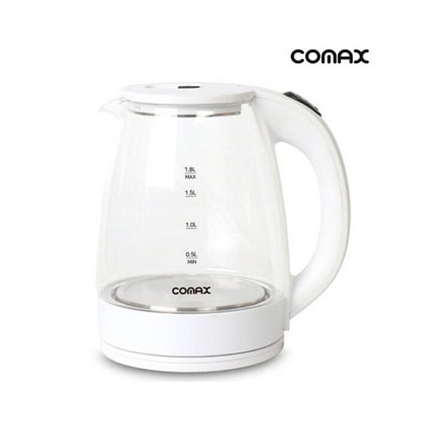 코멕스 내열유리 무선주전자 1.8L CM-G90
