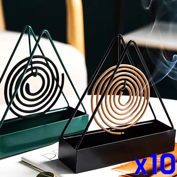 코일형 모기향걸이 캠핑 휴대용 모기향거치대 x10개