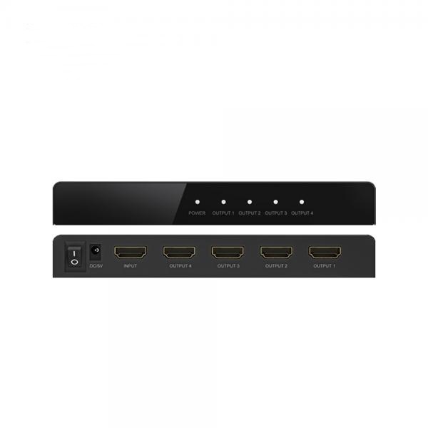다운스케일 지원 HDMI2.0 1대4 SPLITTER 분배기