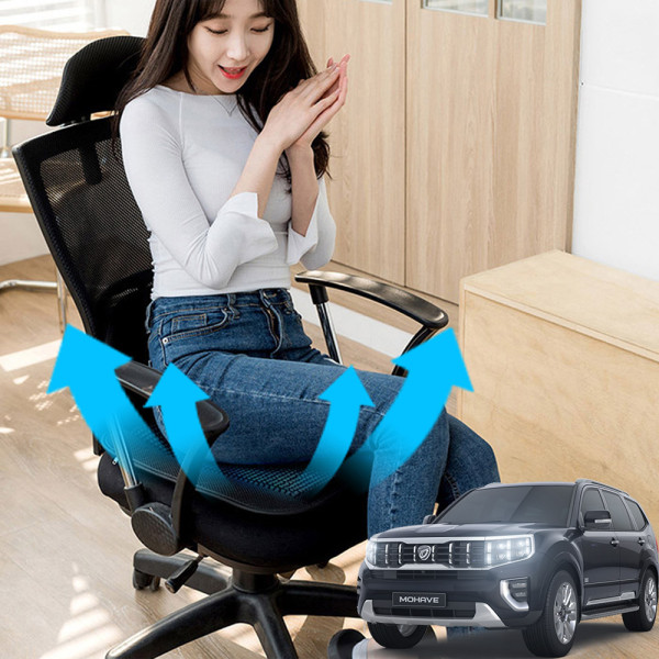 모하비더마스터 시원한쿨링팬 메쉬 쿨링방석 호환