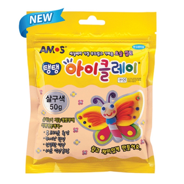 아모스)탱탱 아이클레이(50g/살구)