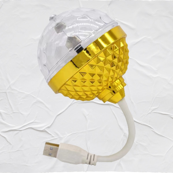 LED 미러볼 조명 360도 회전 파티용 분위기 장식기구