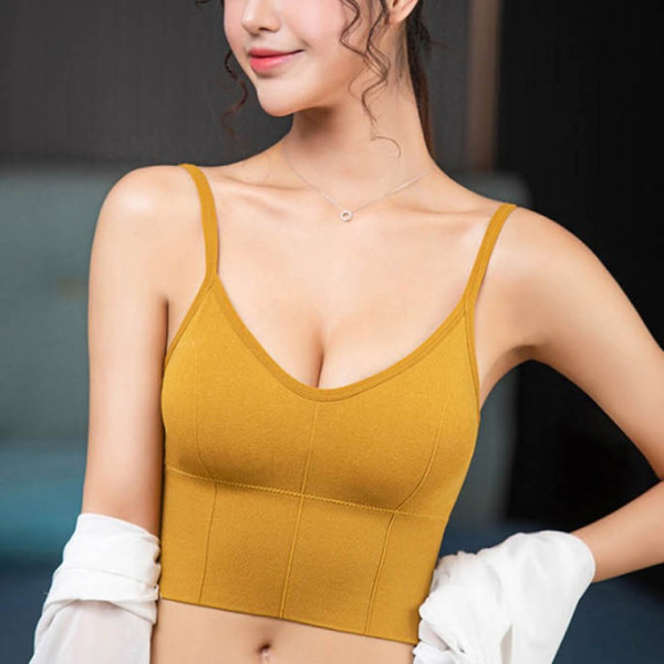 여자 데일리 볼륨업 캡 나시 어깨끈 조절 가능 바디라인 살아나는 슬림한 핏 내장 캡 탈부착 가능