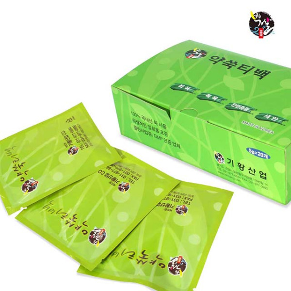 좌욕제 말린 쑥가루 티백