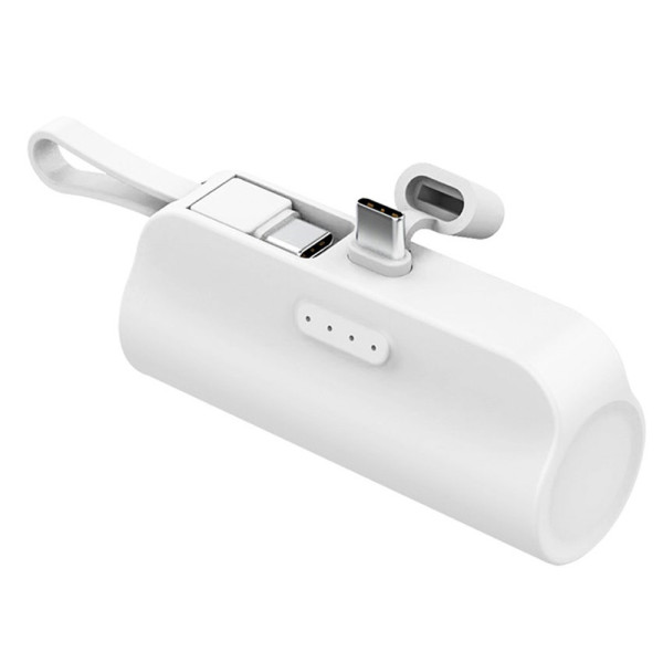 컴우드 보조배터리 2Way 도킹형 5000mAh 듀얼 C타입 CW DK1000PL