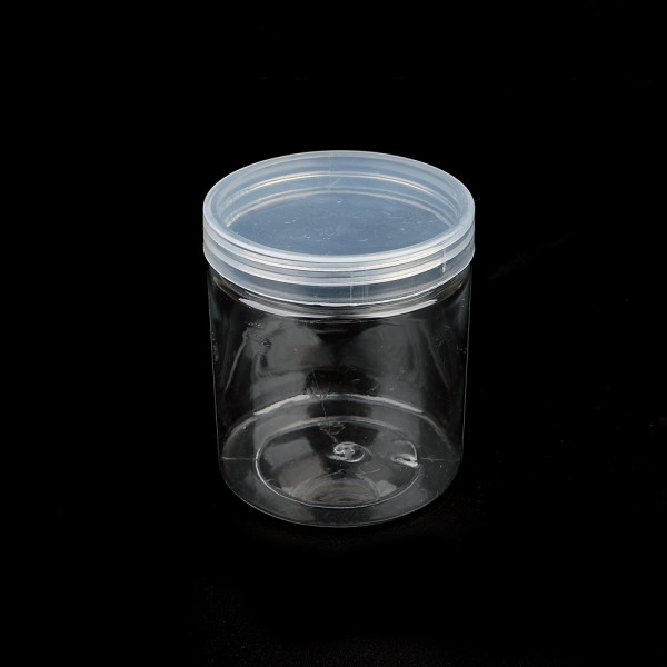 납작 플라스틱 보관용기 7cm - 250ml