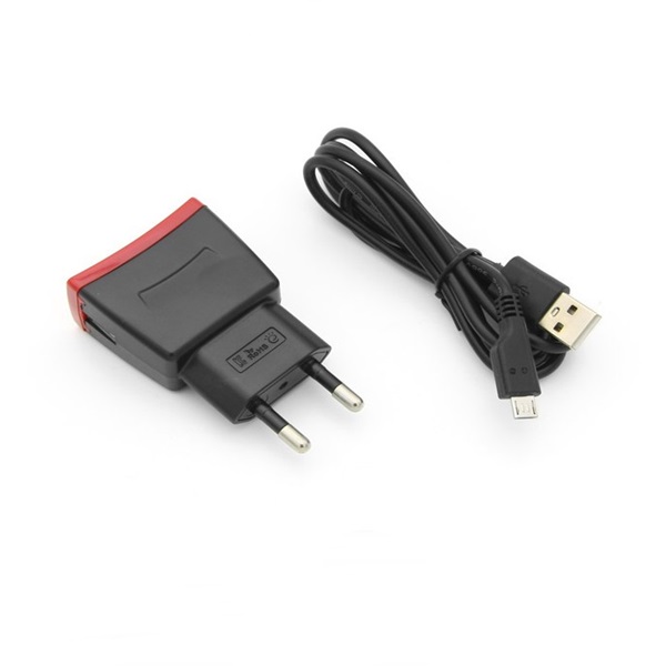 USB 전원 1포트 5V 1.2A 마이크로 5핀 충전기 블랙