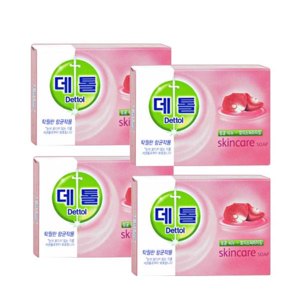 데톨 항균비누 3plus1 모이스쳐라이징