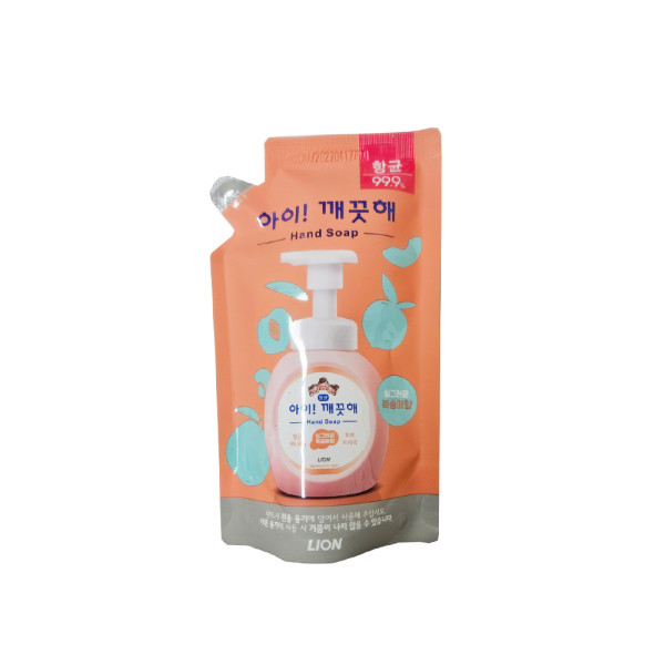 아이깨끗해 손세정제 복숭아향 200ml 리필
