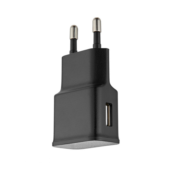 USB 전원 AC DC 가정용 충전기 5V 1.2A 1포트 단품 블랙