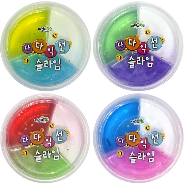다다익선 슬라임 액체괴물 촉감놀이 (12개)