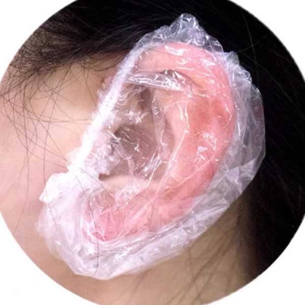 일회용 헤어랩 귀마개 셀프염색 귀덮대 귀커버 비닐