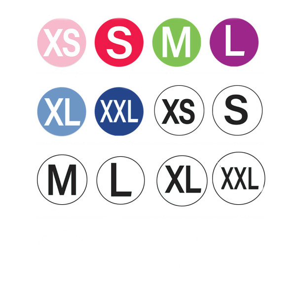 사이즈 롤 스티커