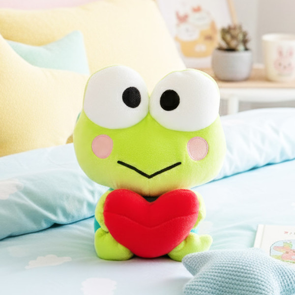 산리오 케로피 하트 봉제인형 25cm(중형)