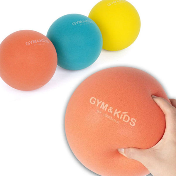 아이워너 짐앤키즈 무소음 PU피구공 18cm