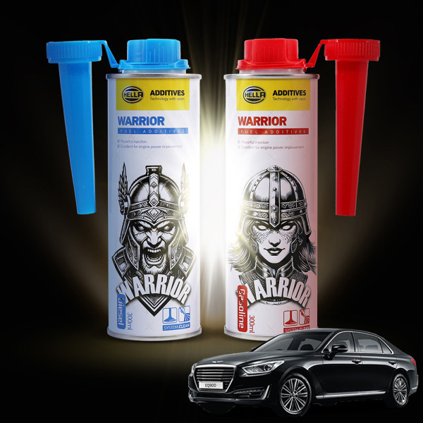 EQ900 가솔린,디젤 프리미엄 연비향상 헬라 워리어 연료첨가제 300ML