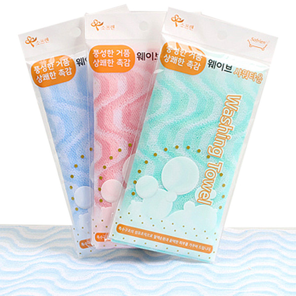 소프렌 웨이브 샤워타올