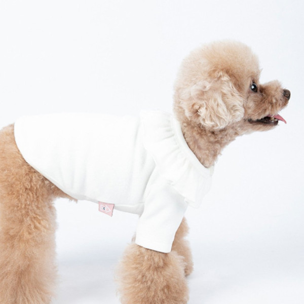 비유펫 프릴 카라 이너 티셔츠 XS 3XL