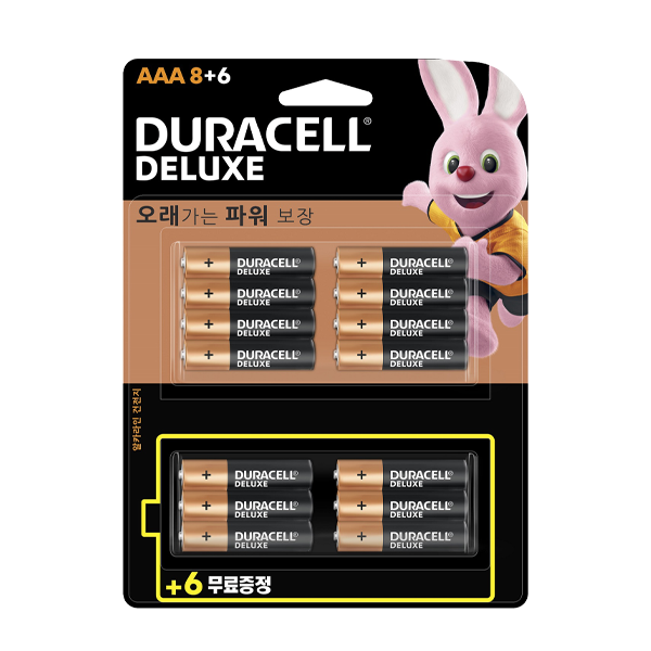 건전지 알카 AAA 디럭스 조 8EA 6EA